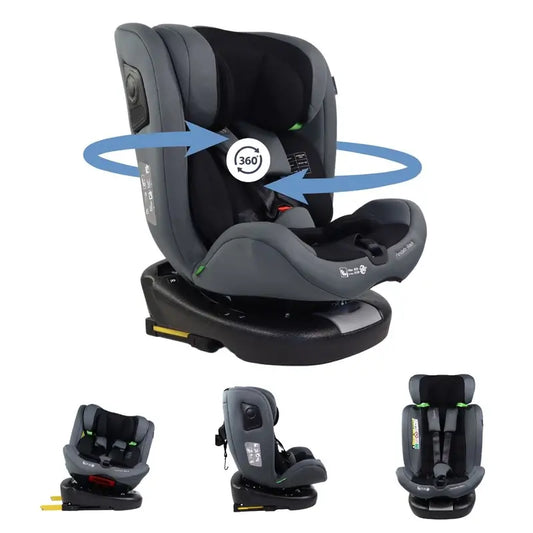 Mobiclinic Pandafix Infant Car Seat Black
