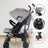 Mobiclinic Elefant Folding Stroller 15 Kg Grey