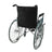 Mobiclinic Folding Wheelchair With Armrests And Footrests Black