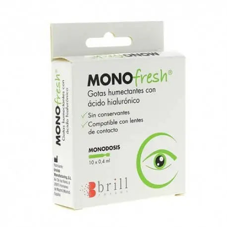 Monofresh Moisturising Drops Single Dose 10 Single Dose x 0.4 ml