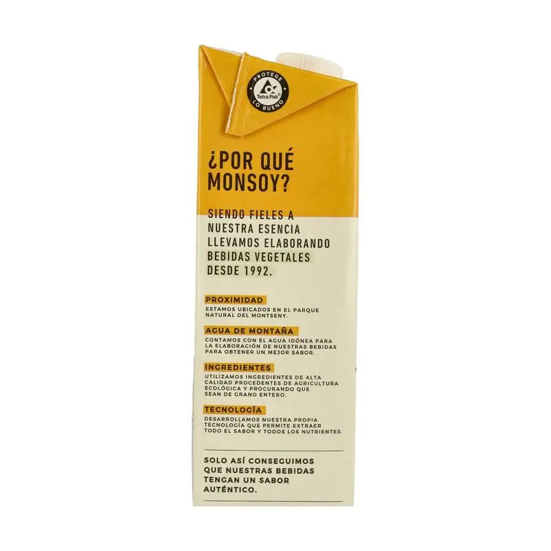 Monsoy Gluten Free Oatmeal Vegetable Drink 1Lt 1 pc Bio