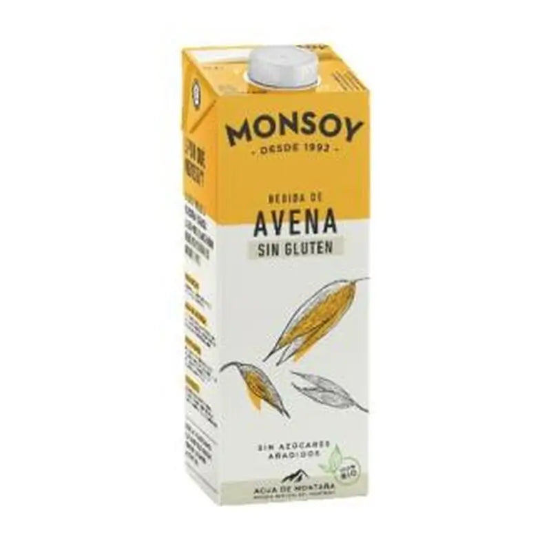 Monsoy Gluten Free Oatmeal Vegetable Drink 1Lt 1 pc Bio