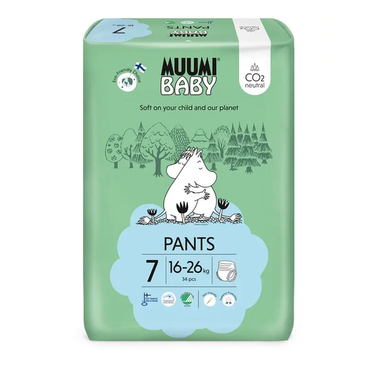 Moomin Baby Training Nappies Size 7 , 34 pcs.