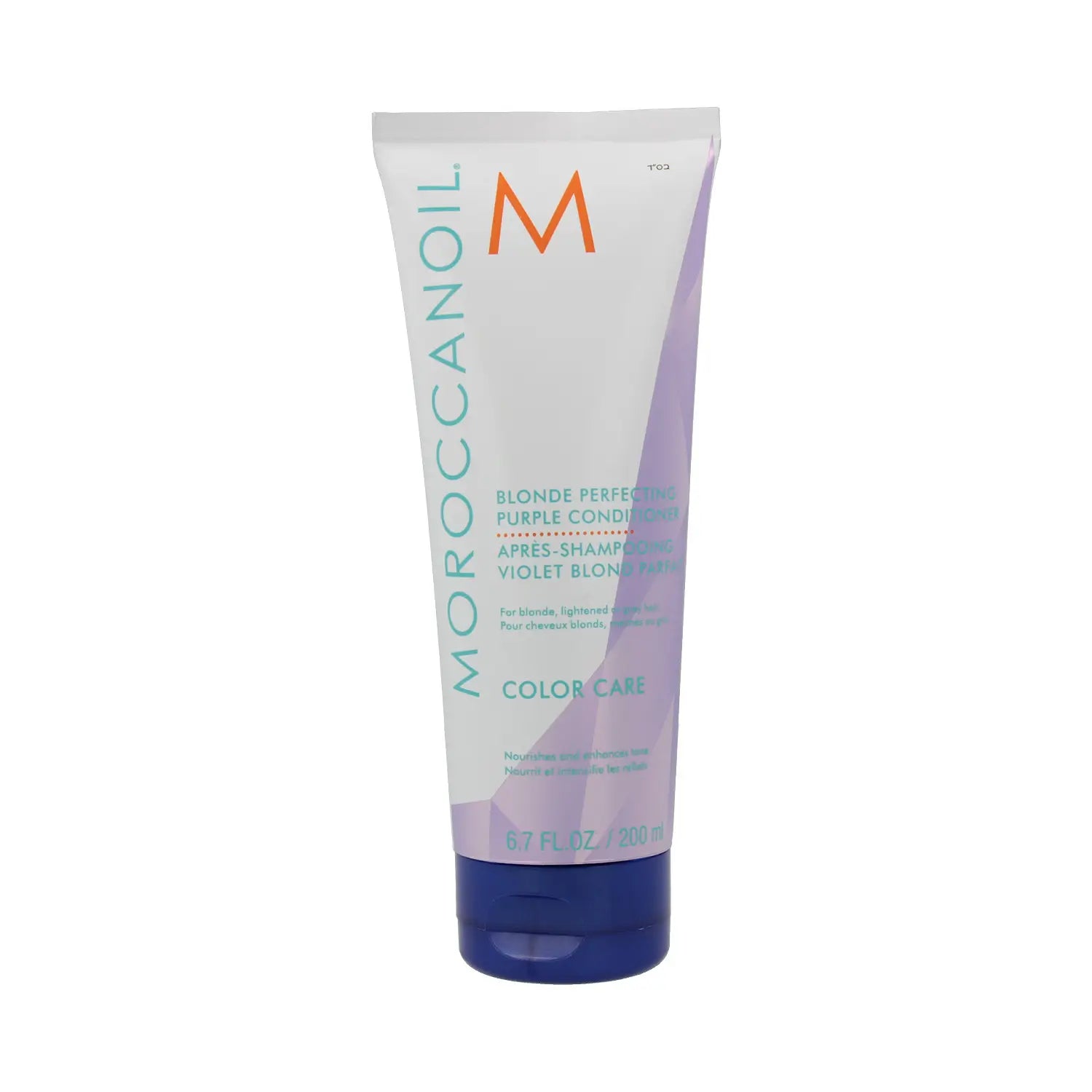 Moroccanoil Acondicionador Morado Perfeccionador Para Cuidado Del Color Rubios, 200 ml