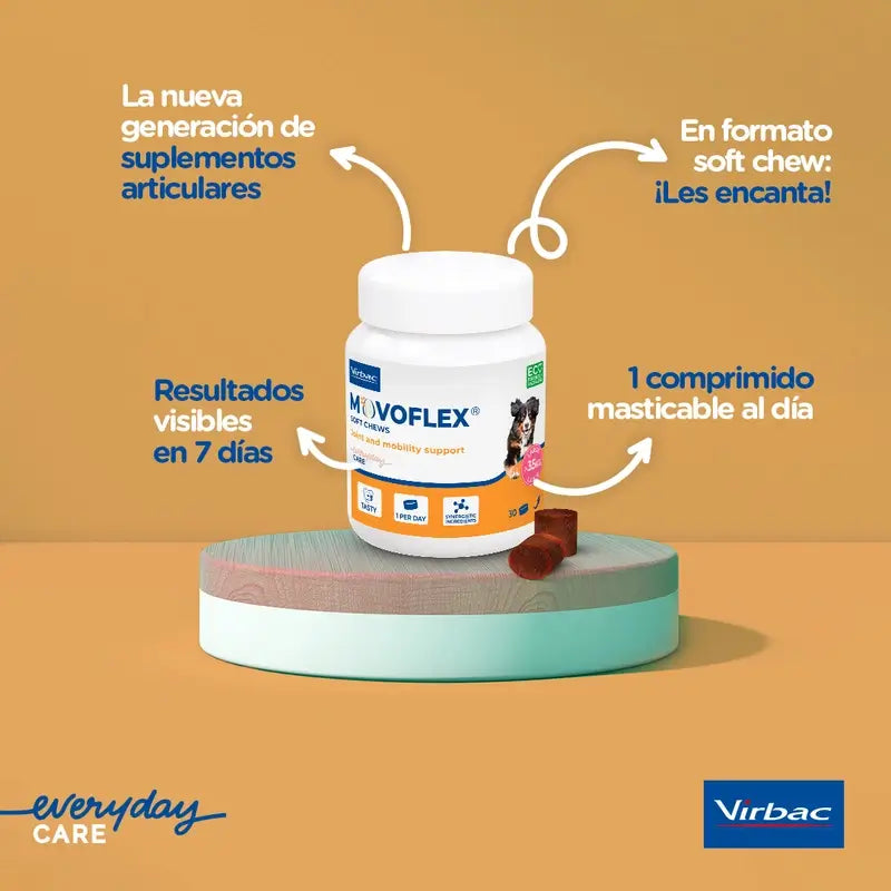 Movoflex Chondroprotector Medium Dogs 15-35kg, 30 Tablets