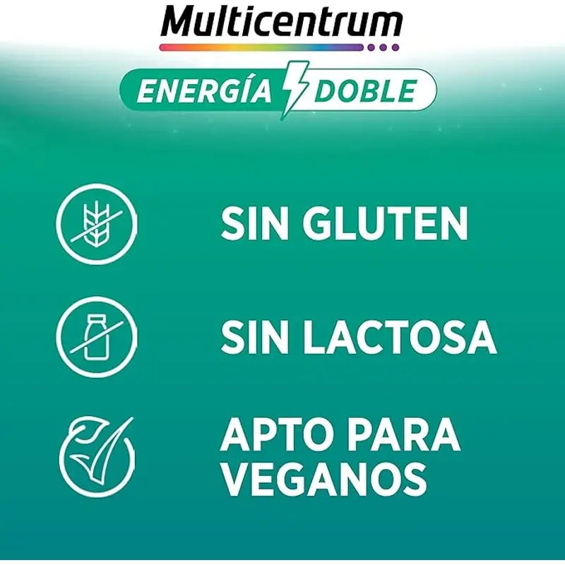 Multicentrum Energy Double Food Supplement, 20 tablets