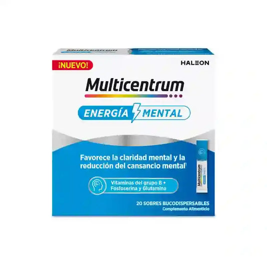 Multicentrum Mental Energy, 20 Bucodispersible Sachets