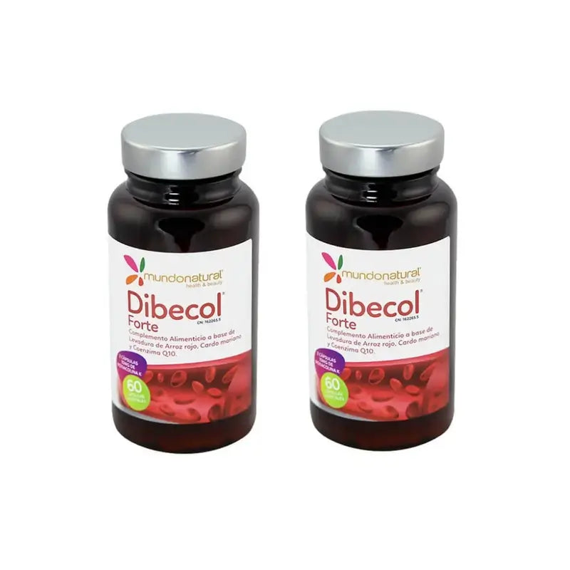Mundonatural Dibecol Forte, 2X60 Capsules