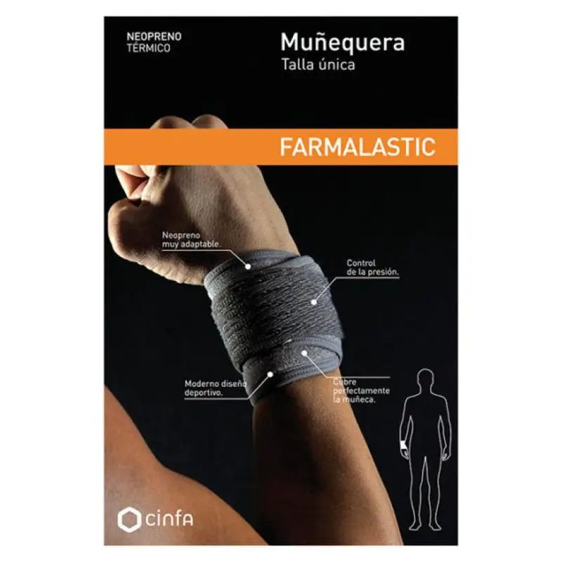 Farmalastic Wristband Velcro Neoprene One Size