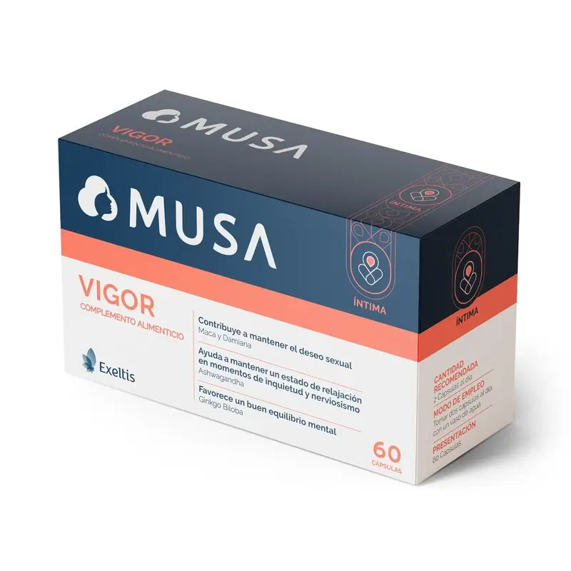 Musa Duplo Vigor Libido , 2 x 60 capsules