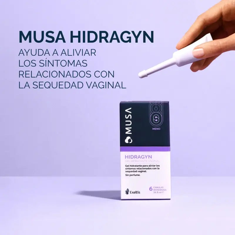 Musa Hydragin Vaginal Moisturiser, 6 cannulas