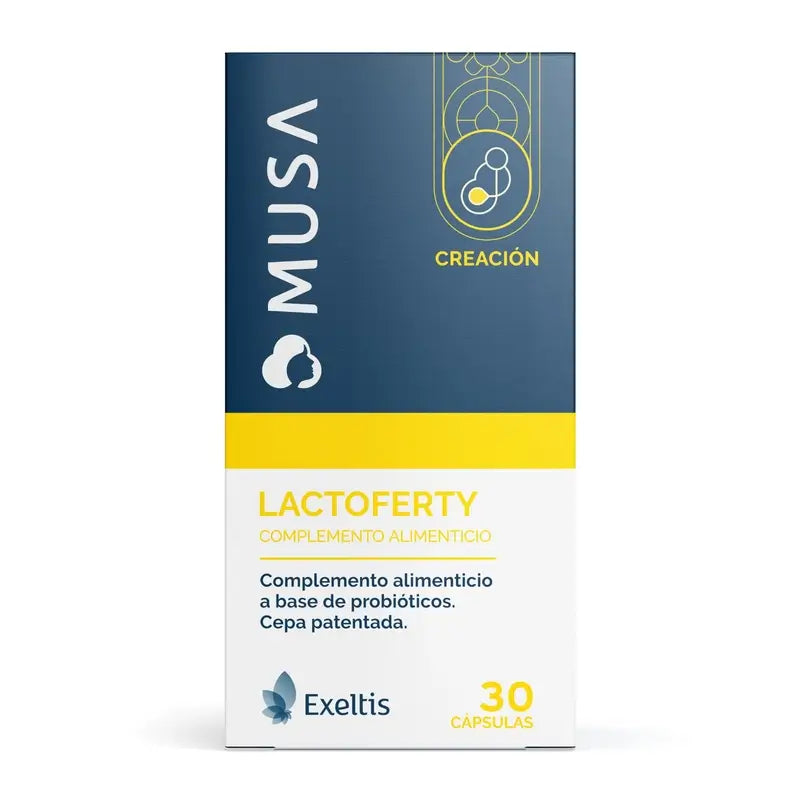 Musa Lactoferty Probiotic Fertility, 30 capsules