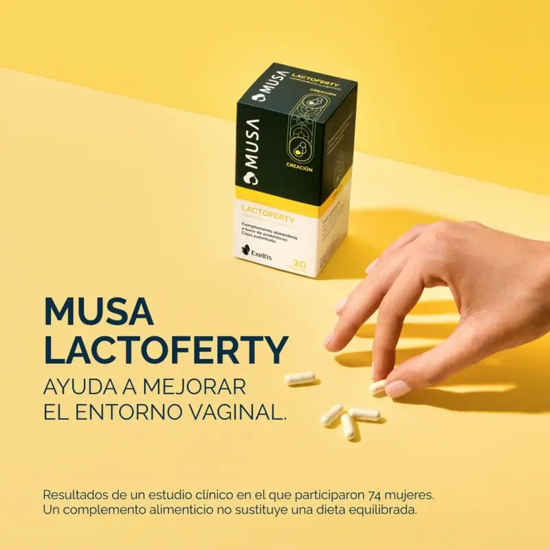 Musa Lactoferty Probiotic Fertility, 30 capsules