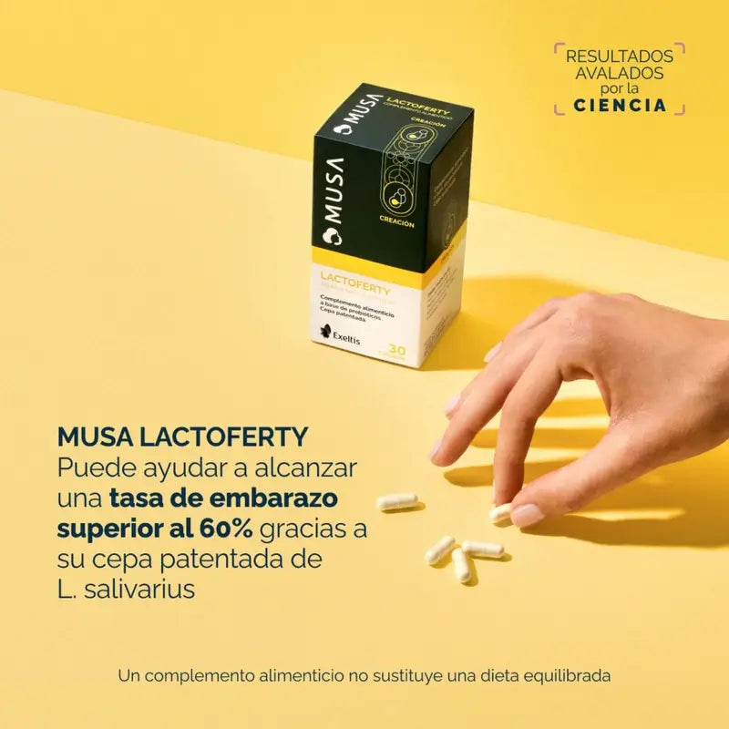 Musa Lactoferty Probiotic Fertility, 30 capsules