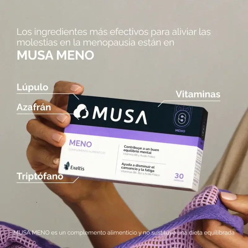 Musa Menopause Food Supplement, 30 capsules