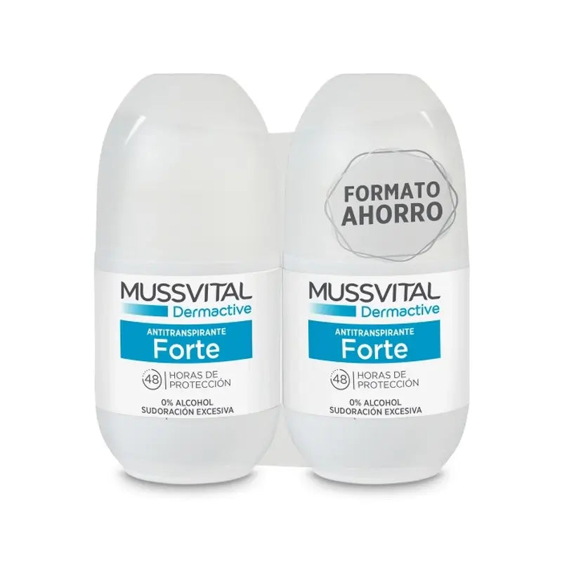Mussvital Derma Deo Forte , 2x75 ml