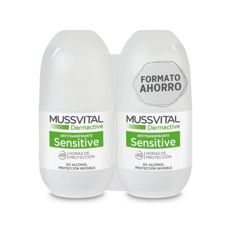 Mussvital Derma Deo Sensitive , 2x75 ml