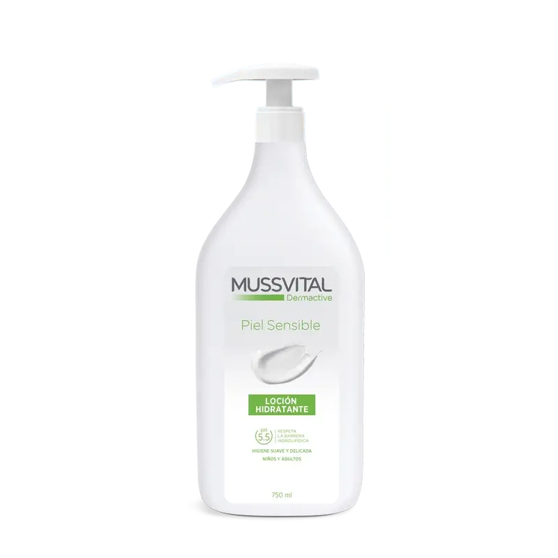 Mussvital Dermactive Sensitive Skin Moisturising Lotion , 750 ml