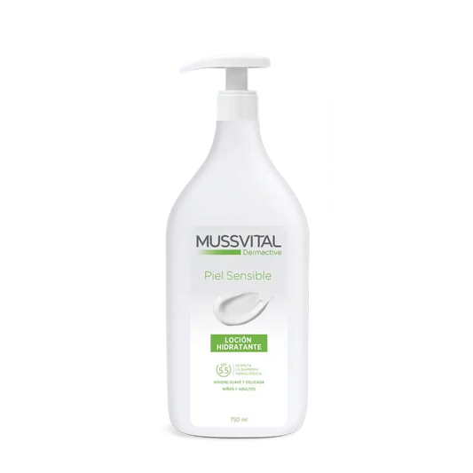 Mussvital Dermactive Sensitive Skin Moisturising Lotion , 750 ml