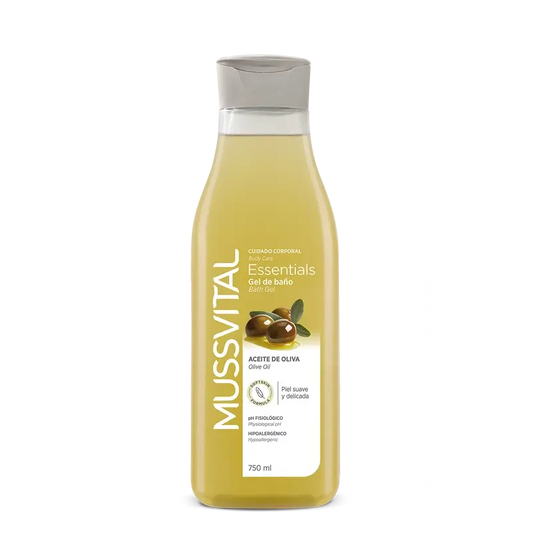 Mussvital Essentials Olive Bath Gel , 750 ml