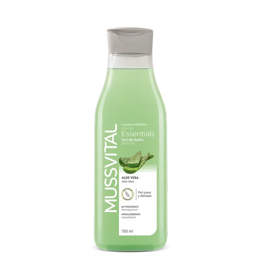 Mussvital Essentials Aloe Vera Bath Gel , 750 ml