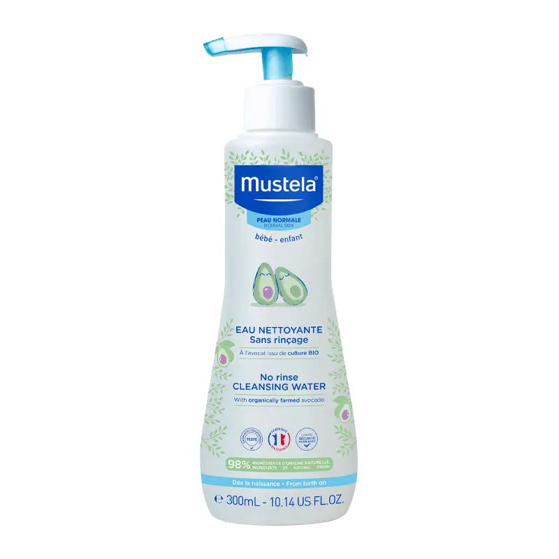 Mustela Organic Cleansing Water with Avocado, 300 ml
