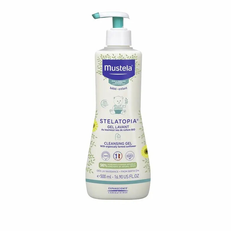 Mustela Stelatopia Bath Gel, 500ml
