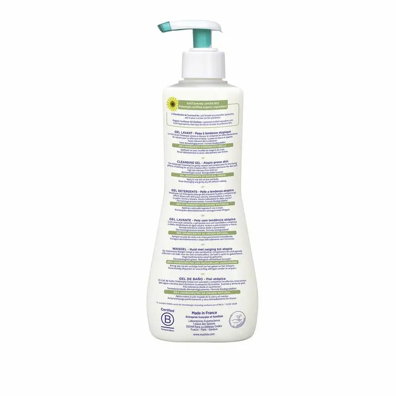 Mustela Stelatopia Bath Gel, 500ml