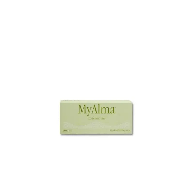 Myalma 100% Organic Cotton Panty Liners, 20 pcs.