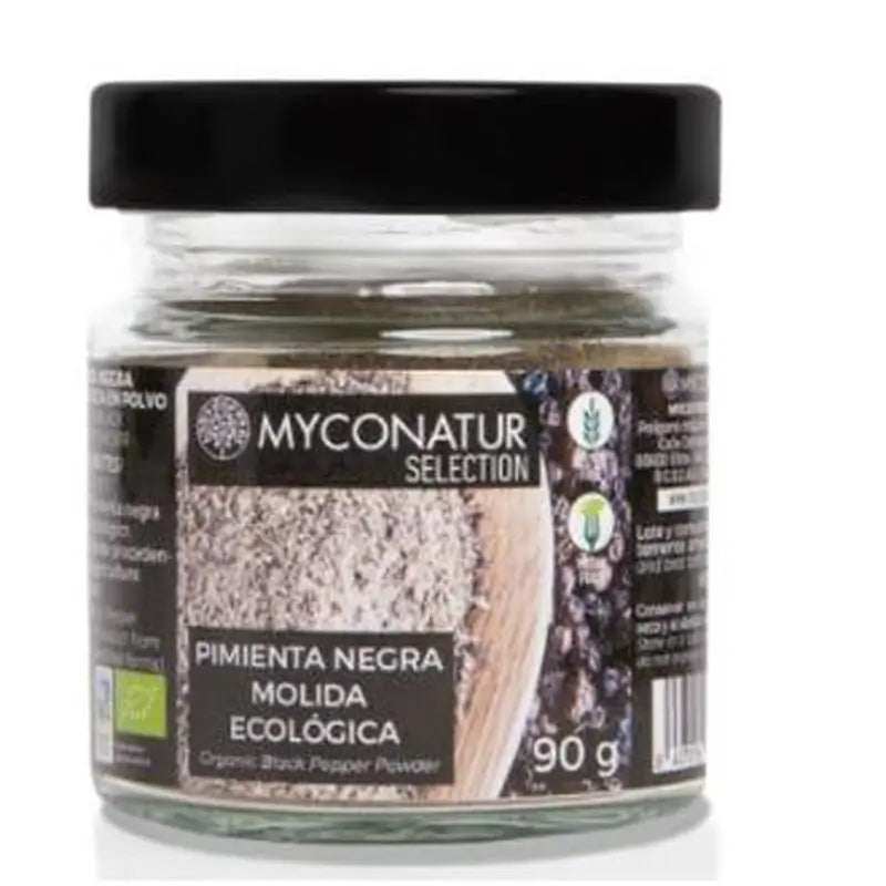 Myconatur Myconatur Ground Black Pepper 90Gr. Eco