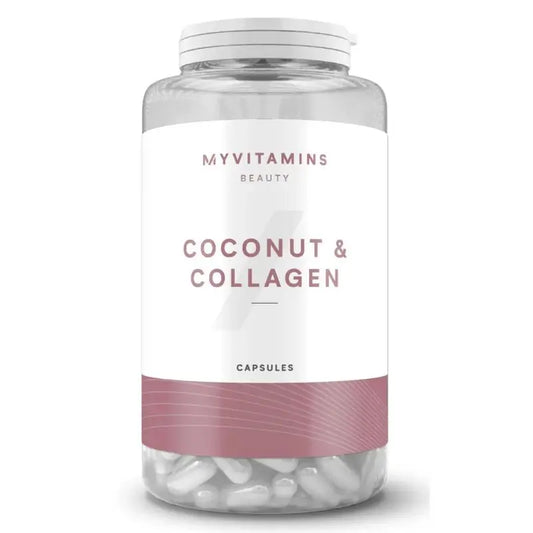 Myvitamins Coconut And Collagen V1, Unflavoured , 180 capsules
