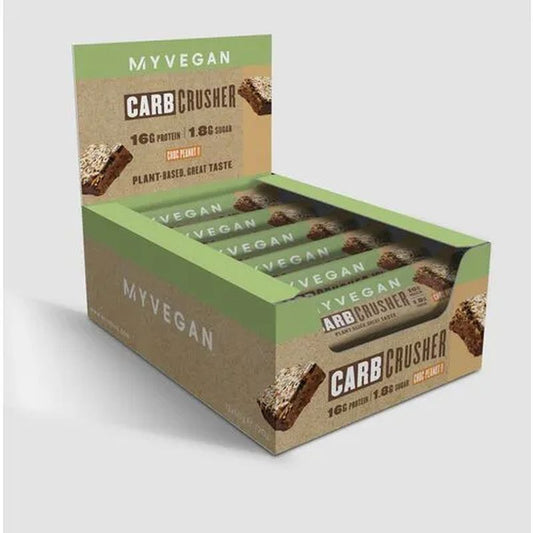 Myprotein Vegan Carb Crusher Peanut Cream , 12x60 grams