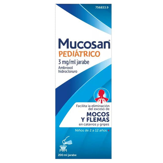 Mucosan Paediatric 15 Mg/5 ml Syrup 200 ml
