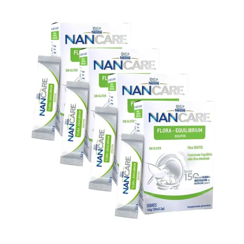 Nancare Flora-Equilibrium, 20X2,2 Gr, Pack Of 4