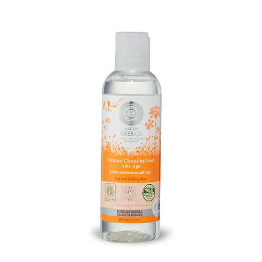Natura Siberica Enriched Anti-Age Cleansing Toner, For Tired and Dull Skin, 200 ml