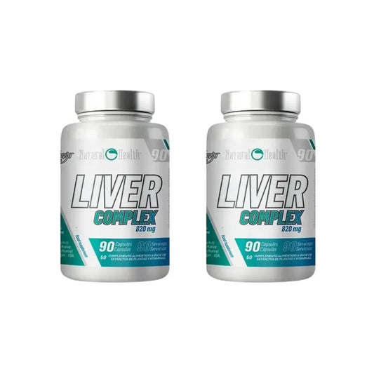 Natural Health Liver Complex Liver Protector, 2X90 Capsules