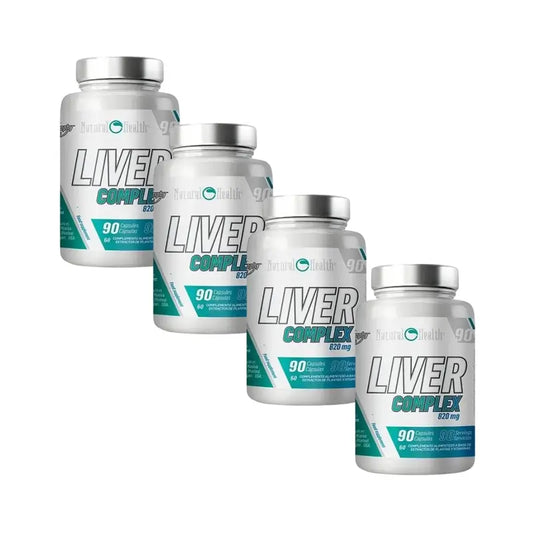 Natural Health Liver Complex Liver Protector, 4X90 Capsules