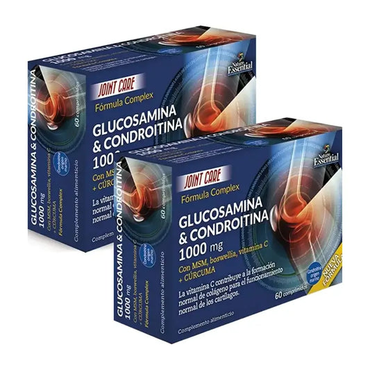 Nature Essential Blister Glucosamine + Chondroitin + Msm , 2X60 Capsules