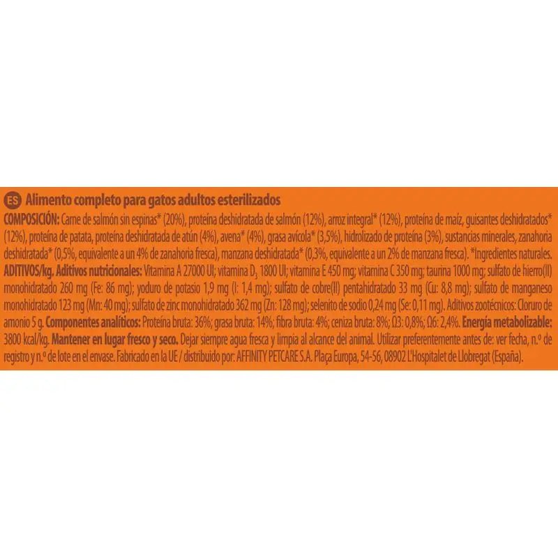 Nature'S Variety Original Feline Adult Esterilizado Salmon, 7 kg, pienso para gatos