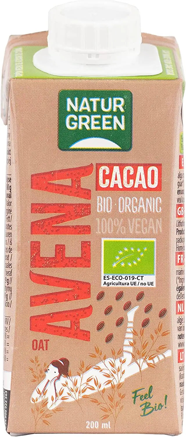 Naturgreen Oatmeal Chocolate Drink, 24 X 200Ml