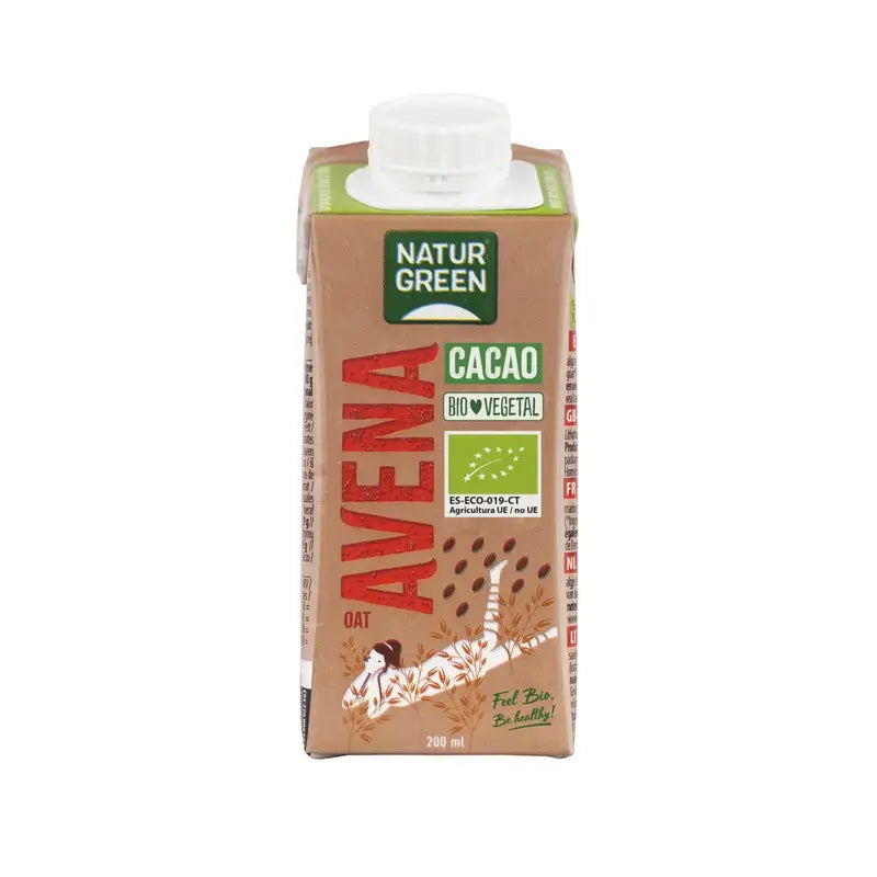 Naturgreen Oatmeal Chocolate Drink, 24 X 200Ml