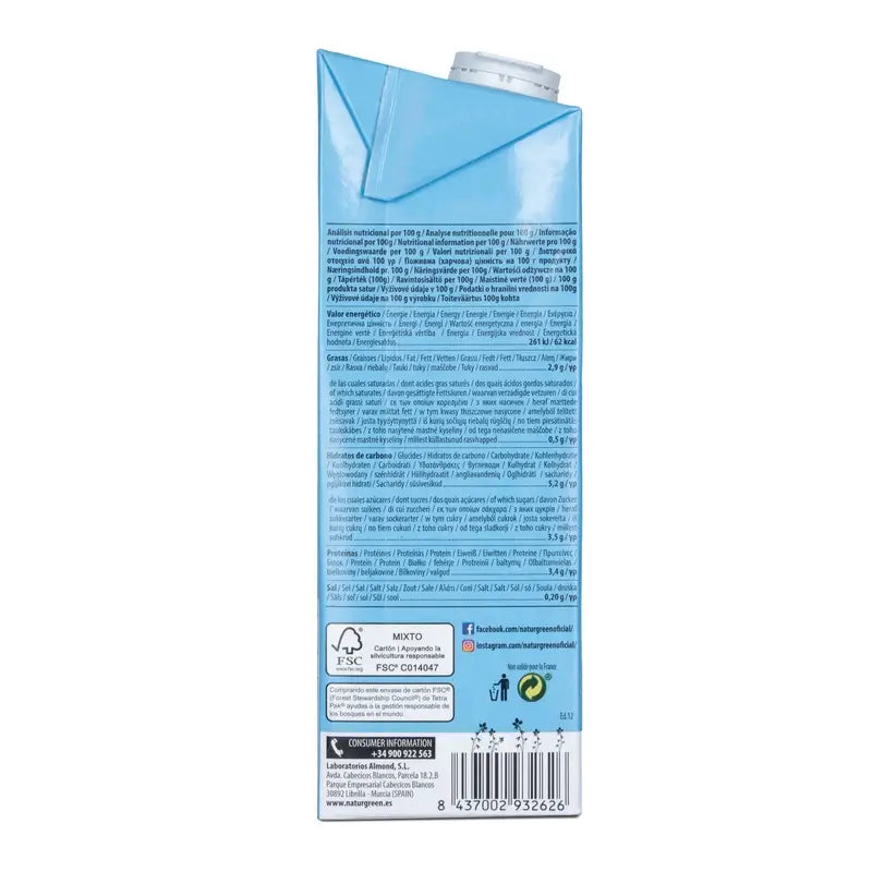 Naturgreen Soya Calcium Bio 1L