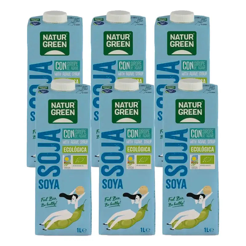 Naturgreen Soya Calcium Bio 6 X 1L