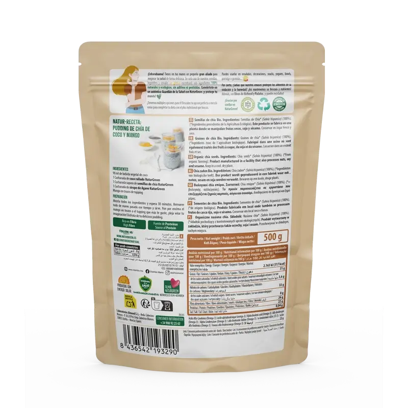 NaturGreen Chia Seed 500 g