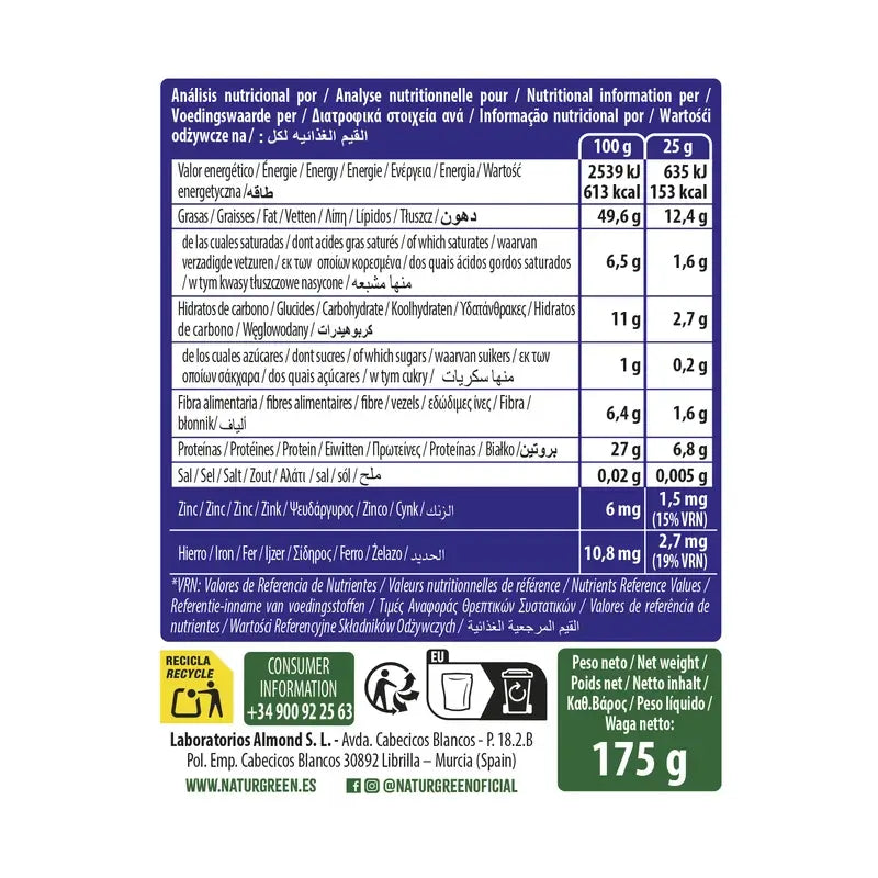 Naturgreen Organic Seeds For Your Immune System, 175 grams