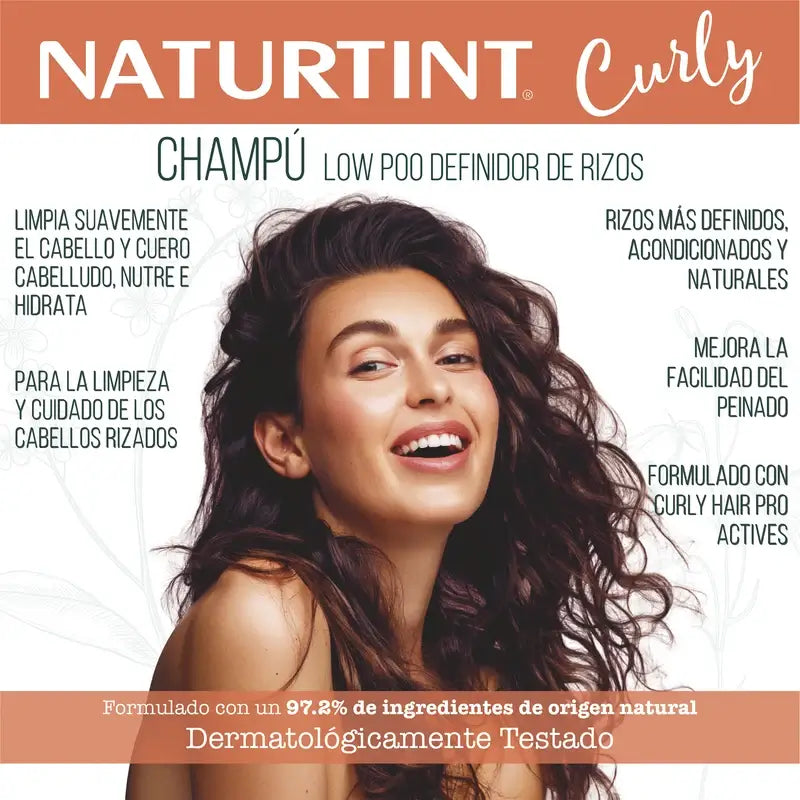 Naturtint Curly Curly Defined Curls Shampoo 330Ml
