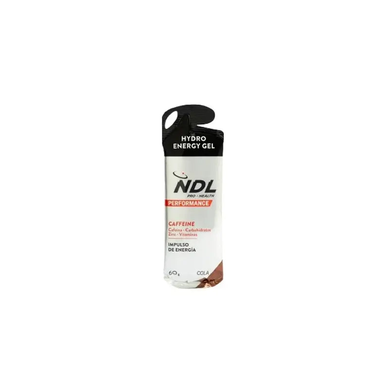 NDL Pro-Health Energy Gel with Caffeine Cola Flavour, Pack 12x60 grams