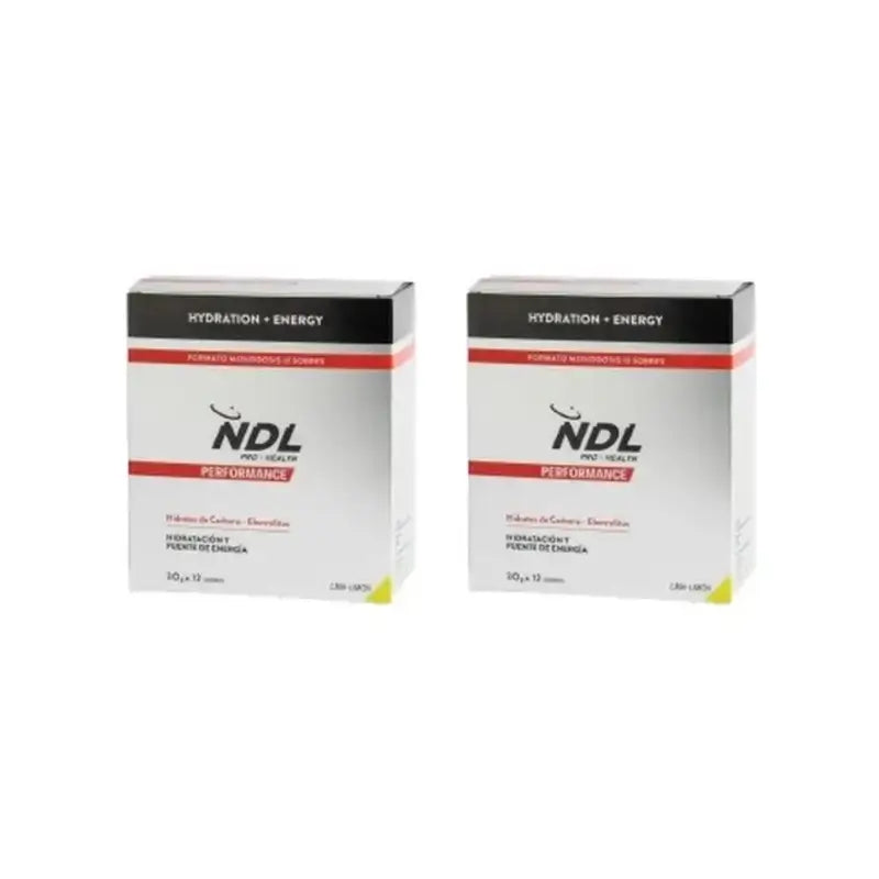 Ndl Pro-Health Hydration & Energy Lime - Lemon Flavour, 2X12 Sticks
