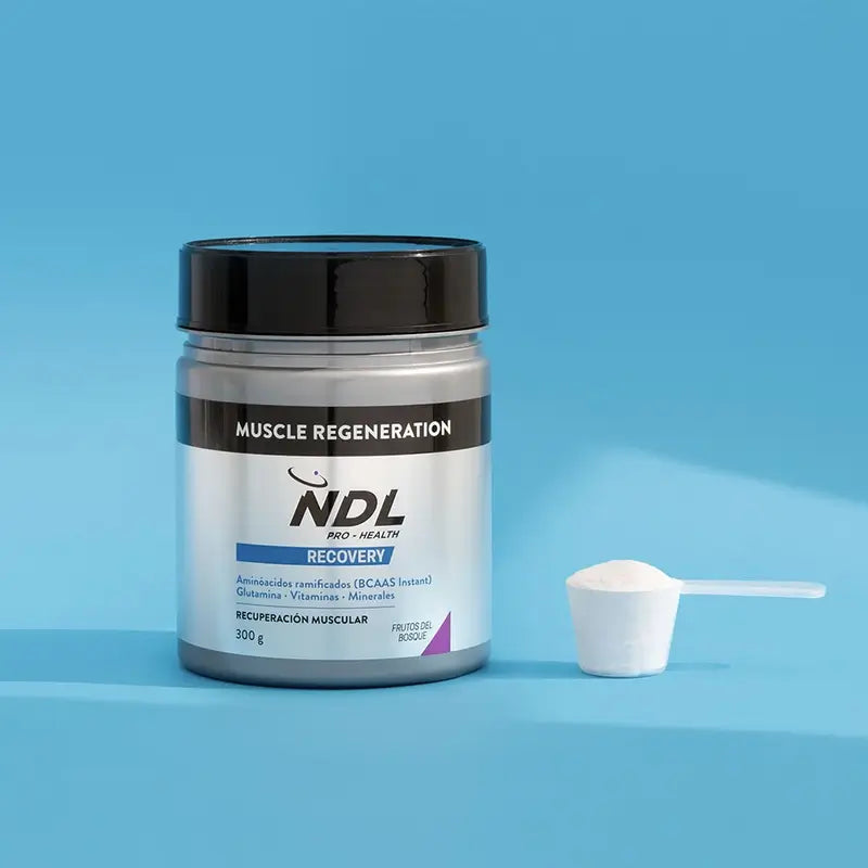 NDL Pro-Health Muscle Regeneration, BCAAs 2:1:1, Glutamine, Fruits of the Forest Powder 300g
