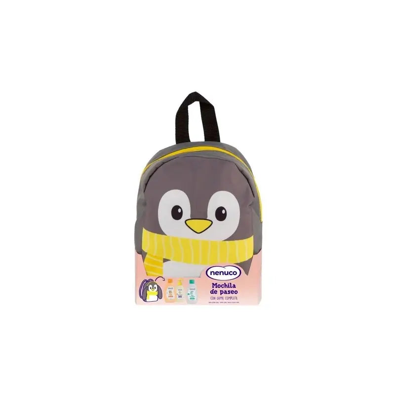 Nenuco Baby Pack Penguin Baby Carrier, Cologne, Soap, Shampoo , 3x200 ml